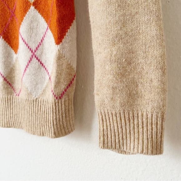 Gap Argyle Wool Blend Pullover - Picture 3 of 7